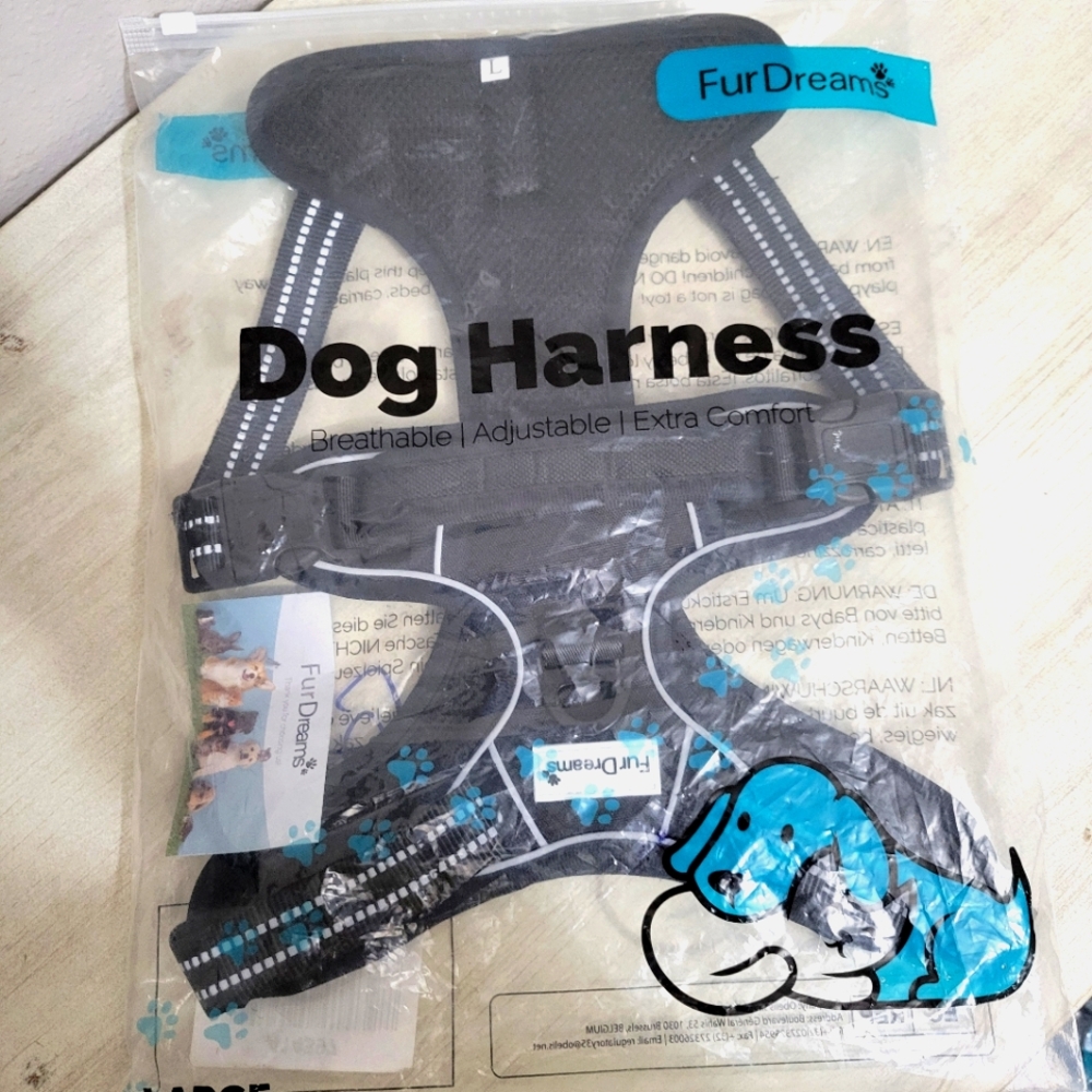 FurDreams Dog Harness - Size L